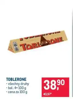 Makro Toblerone nabídka