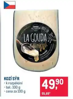 Makro Kozí sýr nabídka