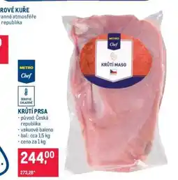 Makro KRŮTÍ MASO nabídka