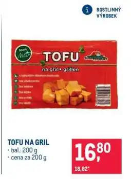 Makro TOFU NA GRIL nabídka