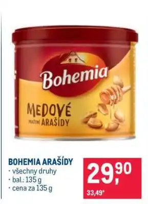 Makro BOHEMIA ARAŠÍDY nabídka