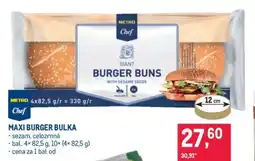 Makro MAXI BURGER BULKA nabídka