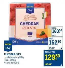 Makro Cheddar 50% nabídka