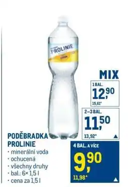 Makro Poděbradka ProLinie nabídka