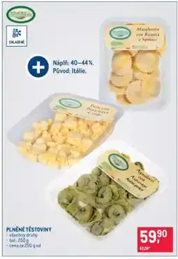 Makro Plněné těstoviny nabídka