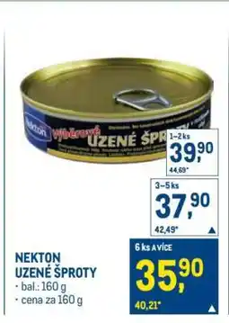 Makro NEKTON UZENÉ ŠPROTY nabídka