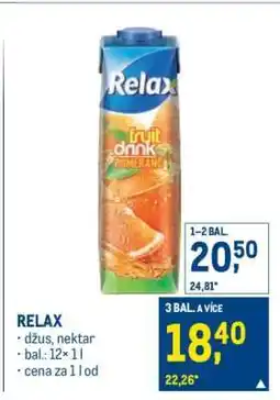 Makro Relax nabídka