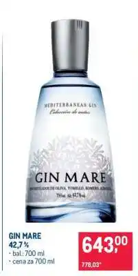 Makro GIN MARE nabídka