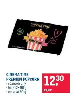 Makro CINEMA TIME PREMIUM POPCORN nabídka