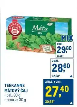 Makro TEEKANNE MÁTOVÝ ČAJ nabídka