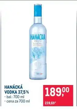 Makro Hanácká Vodka 37,5 % nabídka
