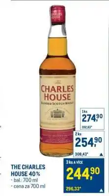 Makro The Charles House 40 % nabídka