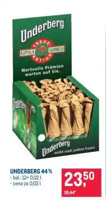 Makro UNDERBERG 44 % nabídka