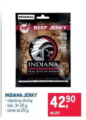 Makro INDIANA JERKY nabídka