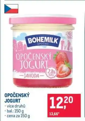 Makro Opočenský jogurt nabídka