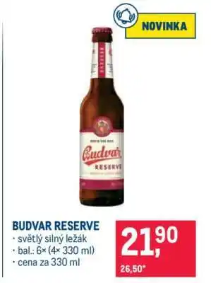 Makro BUDVAR RESERVE nabídka