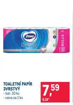 Makro Toaletní papír 3vrstvý nabídka