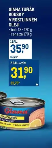 Makro Giana Tuňák kousky v rostlinném oleji nabídka