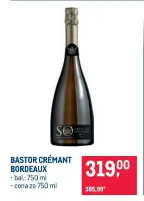 Makro BASTOR CRÉMANT BORDEAUX nabídka