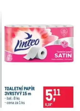 Makro TOALETNÍ PAPÍR 3VRSTVÝ 15 m nabídka