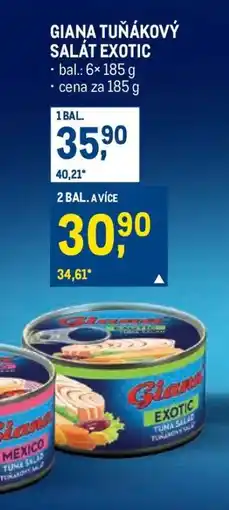 Makro GIANA TUŇÁKOVÝ SALÁT EXOTIC nabídka