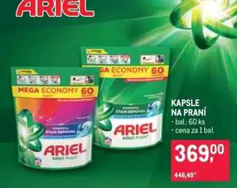 Makro KAPSLE NA PRANÍ nabídka