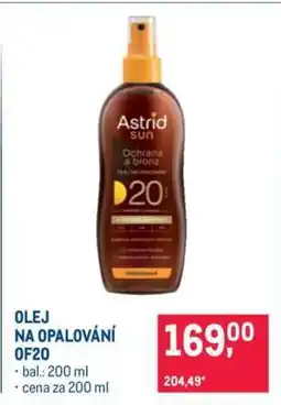 Makro OLEJ NA OPALOVÁNÍ OF20 nabídka