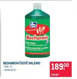 Makro BECHAREIN ČISTIČ SKLENIC nabídka