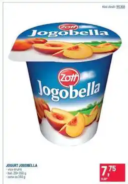 Makro Jogurt Jogobella nabídka
