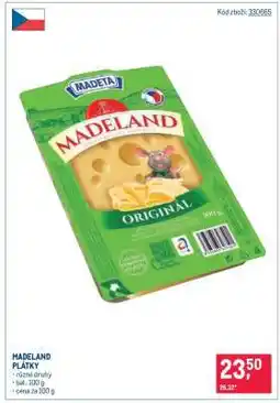 Makro Madeland plátky nabídka