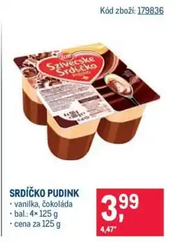 Makro SRDÍČKO PUDINK nabídka