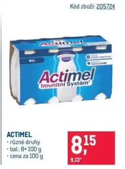 Makro Actimel nabídka