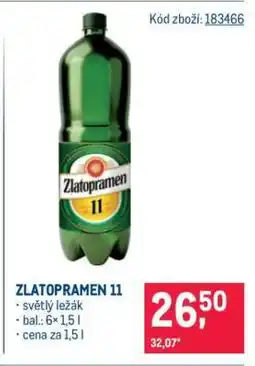 Makro Zlatopramen 11 nabídka