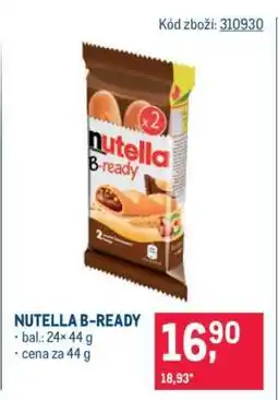 Makro Nutella B-ready nabídka