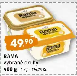 Terno Rama vybrané druhy nabídka
