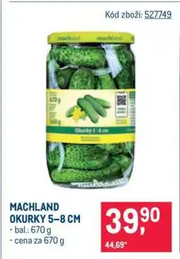 Makro Machland Okurky 5−8 cm nabídka