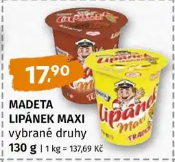 Terno Madeta Lipánek Maxi nabídka