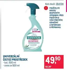 Makro Univerzální čisticí prostředek nabídka