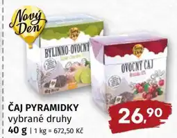 Terno ČAJ PYRAMIDKY nabídka