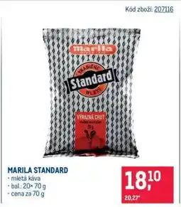 Makro Marila Standard nabídka