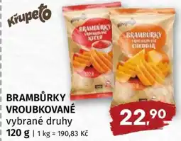 Terno BRAMBŮRKY VROUBKOVANÉ vybrané druhy nabídka