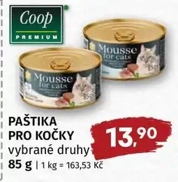 Terno PAŠTIKA PRO KOČKY vybrané druhy nabídka