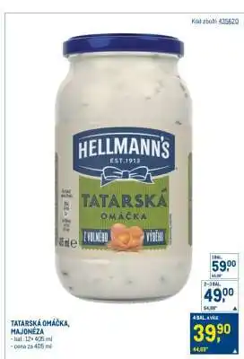 Makro Tatarská omáčka, Majonéza nabídka