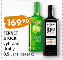 Terno FERNET STOCK vybrané druhy nabídka