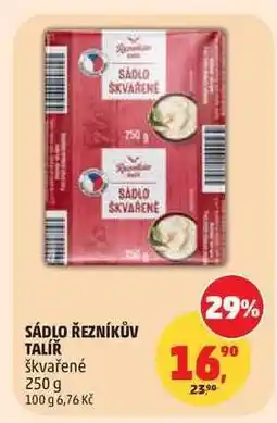 Penny Market SÁDLO ŘEZNÍKŮV TALÍŘ nabídka