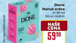 Billa Dione Nanuk srdce nabídka