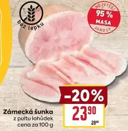 Billa Zámecká šunka nabídka