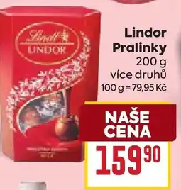 Billa Lindor Pralinky nabídka