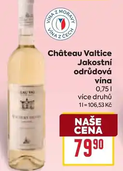 Billa Château Valtice Jakostní odrůdová vína nabídka