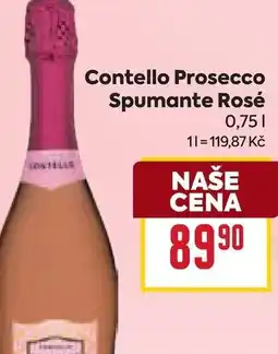 Billa Contello Prosecco Spumante Rosé nabídka
